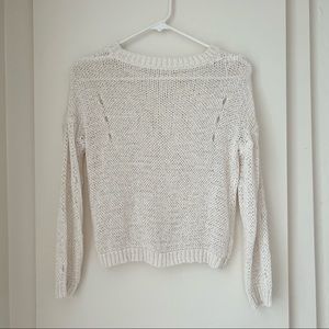 Cream Knit Sweater